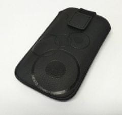 mobilNET Puzdro / obal pre Samsung S5230 Star black - zaťahovacie Forcell Deko