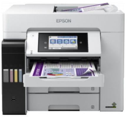 Tlačiareň Epson EcoTank L6550 (C11CJ30402), farebná, čiernobiela, vhodná do kancelárií