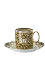 Rosenthal Versace ROSENTHAL VERSACE BAROCCO MOSAIC Kávová šálka s tanierikom