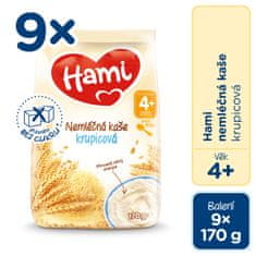 Hami nemliečna kaša krupicová 9 x 170 g