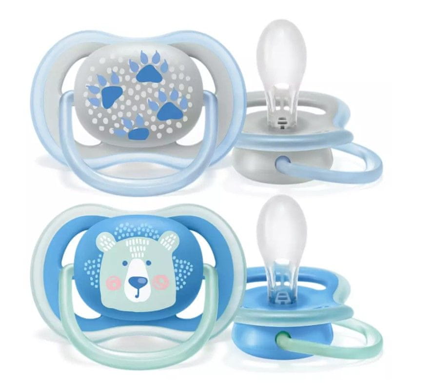 Philips Avent Cumlík Ultra air Pastel 6-18m chlapec, 2 ks