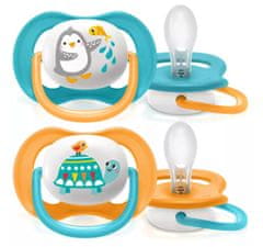 Philips Avent Cumlík Ultra air Zvieratko 6-18m chlapec, 2 ks