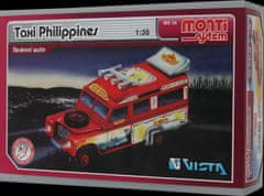 shumee Stavebnice Monti 34 Taxi Filipini 1:35 v krabici 22x15cm