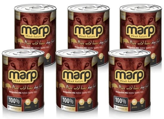 Marp Wild Boar konzerva s divočákem 6 x 400 g