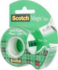 3M Lepiaca páska "Magic Tape 810", s odvíjačom, 19 mm x 7,5 m, 7100093940/UU005551005