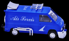 shumee Stavebnice Monti 05 Air Servis-Renault Trafic 1:35 v krabici 22x15x6cm