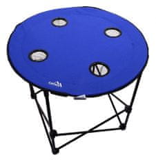 shumee Stôl kempingový skladací SPLIT modrý