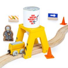 Bigjigs Toys Bigjigs Rail Silo s cementom