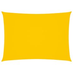 Vidaxl Tieniaca plachta oxfordská látka obdĺžniková 2,5x5 m žltá