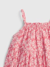 Gap Baby šaty gauze tiered floral dress 18-24M