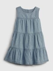 Gap Detské šaty tiered dress 4YRS