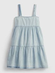 Gap Detské šaty denim tiered dress XS