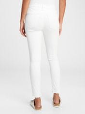 Gap Džínsy mid rise true skinny jeans 24LONG