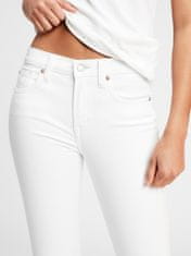 Gap Džínsy mid rise true skinny jeans 24LONG