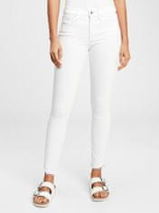 Gap Džínsy mid rise true skinny jeans 24LONG