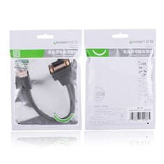 Ugreen adaptér DVI 24+5 pin - HDMI F/M 22cm, čierny