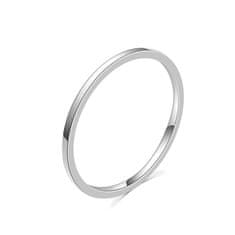 MOISS Minimalistický strieborný prsteň R0002020 (Obvod 50 mm)