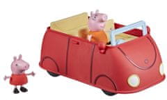 HASBRO Peppa Pig Rodinné červené auto
