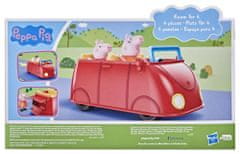 HASBRO Peppa Pig Rodinné červené auto