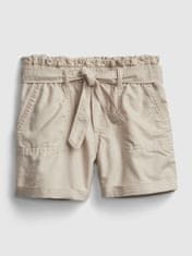 Gap Detské kraťasy high-rise paperbag waist shorts XS