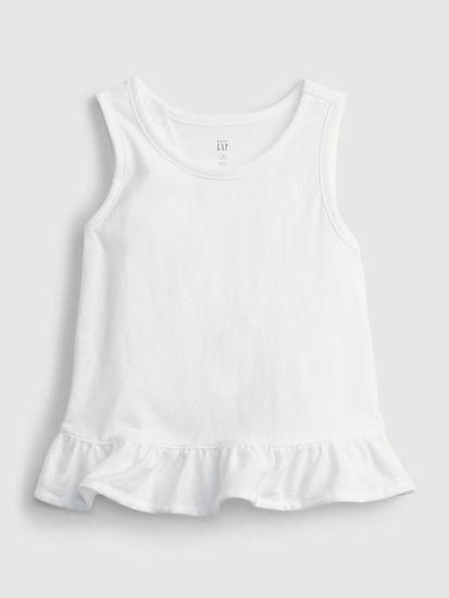 Gap Detský top split ruffle tank