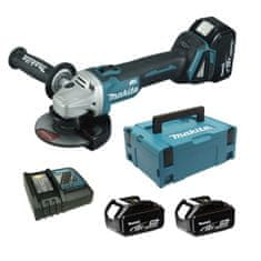 Makita DGA504RTJ aku uhlová brúska 125mm 18V5Ah