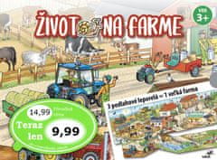 Život na farme - 3 podlahové leporelá = 1 veľká farma