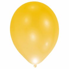 Amscan Svietiace balóny zlaté 27,5cm 5ks