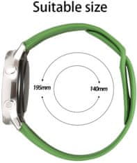 4wrist Silikónový remienok na Samsung Galaxy Watch – Mint Green 20 mm