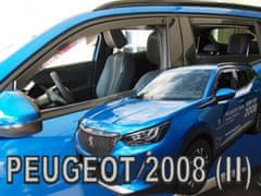 HEKO Deflektory okien Peugeot 2008 2020- (5 dverí, 4 diely)