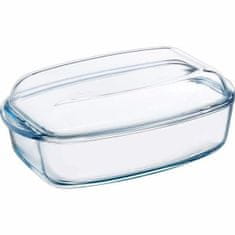 Pyrex Pekáč varné sklo s pokrievkou 38x22 cm