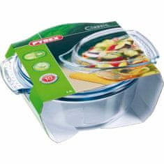 Pyrex Hrniec s poklicou varné sklo 18,5 cm