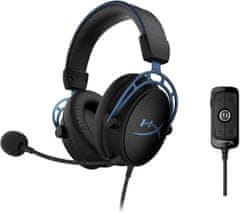 HyperX Cloud Alpha S (4P5L3AA), čierna/modrá (HX-HSCAS-BL/WW)