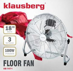 shumee PODLAHOVÝ VENTILÁTOR 100W KB-7471