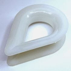 Očnica plastová (polyamid) biela 18 mm 18 mm 5 ks