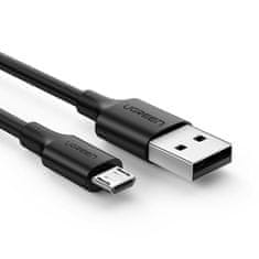 Ugreen US289 kábel USB / Micro USB 2A 1m, čierny