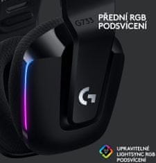 Logitech G733 Lightspeed, čierna (981-000864)