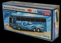 Greatstore Stavebnice Monti 50 Atlantic Delfinarium Bus 1:48 v krabici 31,5x16,5x7,5cm