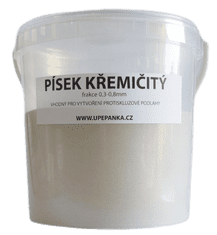 BARVY NA BETON Piesok kremičitý KMP frakcie 0,3-0,8mm 10kg