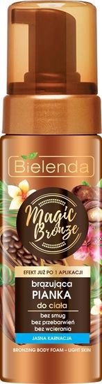 Bielenda MAGIC BRONZE brondzová telová pena na svetlú pokožku 150ml