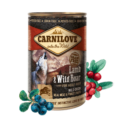 Carnilove Wild Meat Lamb & Wild Boar 6 x 400 g