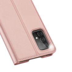 Dux Ducis Skin Pro knižkové kožené puzdro na Samsung Galaxy A52 5G / A52 4G, ružové