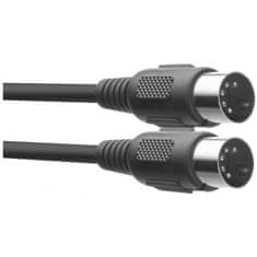 Stagg SMD6 E, midi kábel DIN / DIN, 6 m