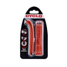 Weldtite WELDTITE Sada 3ks montážna páčka Red Glass Nylon Reinforced Tyre Levers