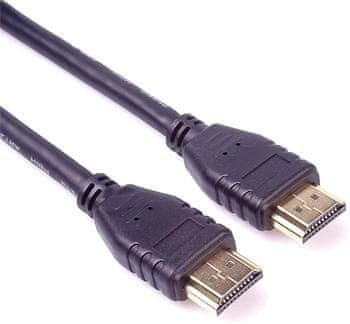 PremiumCord HDMI 2.1 High Speed + Ethernet kabel 8K @ 60Hz,pozlátené 1,5 m kphdm21-015