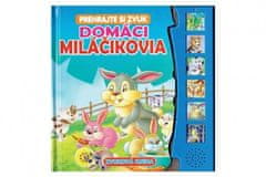 Greatstore Zvuková kniha Domáci miláčikovia SK verzia 20x20 cm