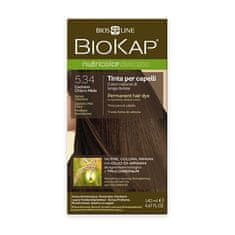 BioKap Nutricolor Delicato - Farba na vlasy 5.34 Medová gaštanová 140 ml