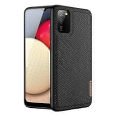 Dux Ducis KRYT PUZDRA DUX DUCIS FINO POTIAHNUTÝ NYLONOVÝM MATERIÁLOM PRE SAMSUNG GALAXY A02S EU BLACK