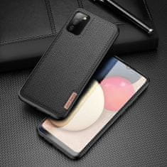 Dux Ducis KRYT PUZDRA DUX DUCIS FINO POTIAHNUTÝ NYLONOVÝM MATERIÁLOM PRE SAMSUNG GALAXY A02S EU BLACK