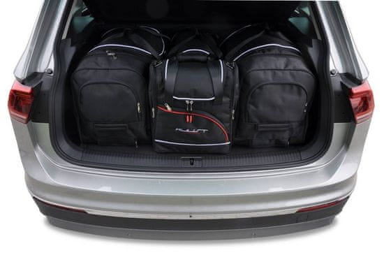 KJUST Sada 4ks cestovných tašiek SPORT pre VW TIGUAN 2016+